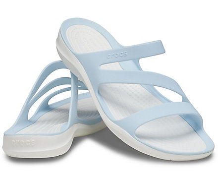 Crocs Womens Swiftwater Sandals - Mineral Blue