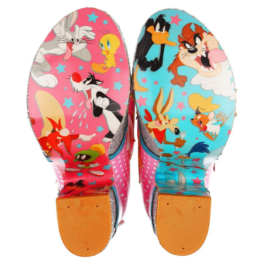 Irregular Choice Womens Looney Tunes Sufferin Succotash Boots - The Foot Factory