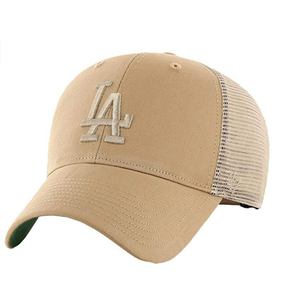 '47 Brand - MLB Los Angeles Dodgers - Adjustable Khaki Trucker Cap