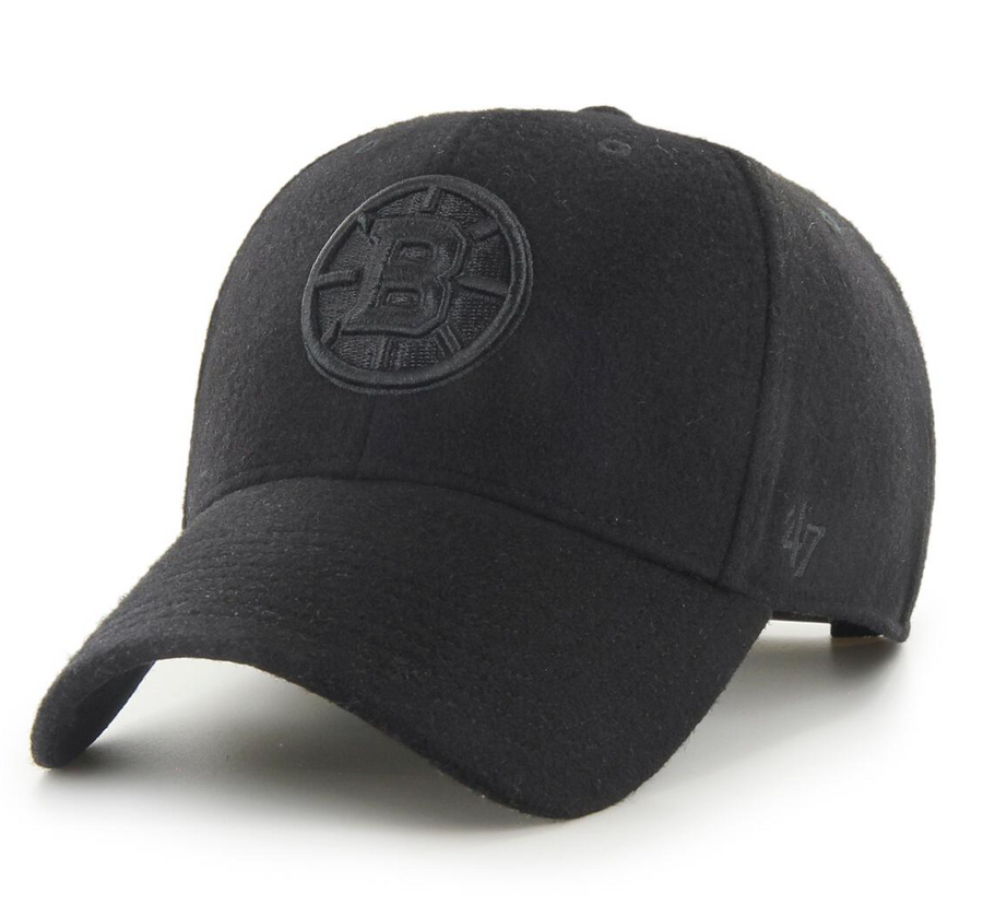 '47 Brand Unisex Boston Bruins MVP Cap - Black