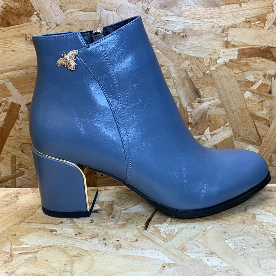 Kate Appleby Womens Dalston Ankle Boot - Heron Blue - The Foot Factory